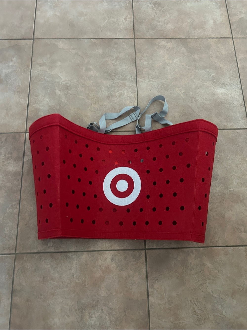 Target Shopping basket costume women or men.